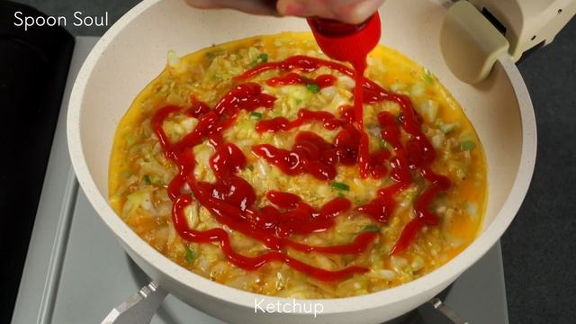 Kohl, Wurst Und Ei! Gesunder Und Schneller Pfannkuchen! # 57