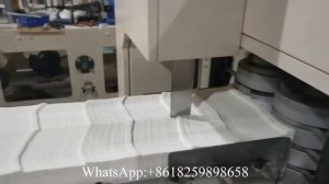 Машина для резки бумажных салфеток с двойным тиснением 210 мм