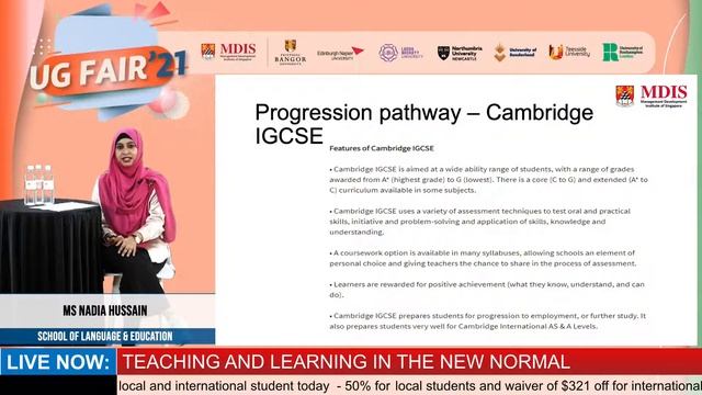 MDIS Undergraduate Fair 2021 - Teaching and Learning in the New Normal смотреть онлайн