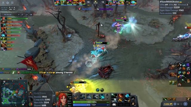 ⭐ SumaiL- Windranger 20 Kills! Mid Highlights 7.35c - Dota 2 Top MMR смотреть онлайн