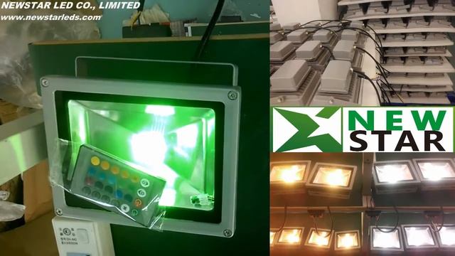 30w RGB led floodlight смотреть онлайн