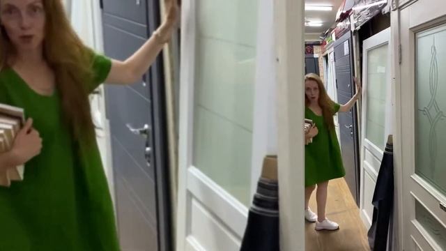 Двери в эмали белый шёлк. Очень красивые и гладкие. Время дверей. смотреть онлайн
