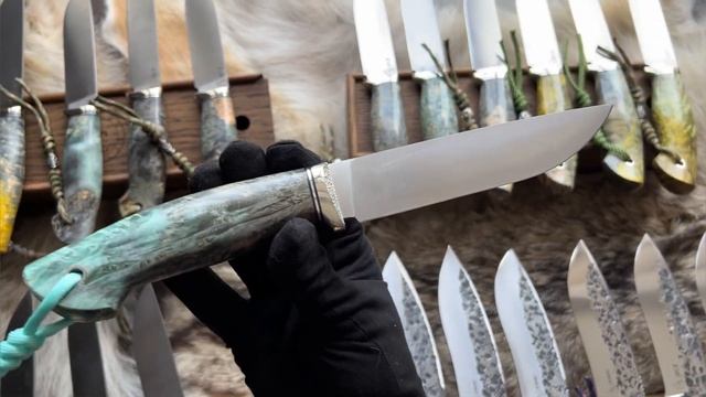 Последние ножи из моей любимой стали К340 смотреть онлайн