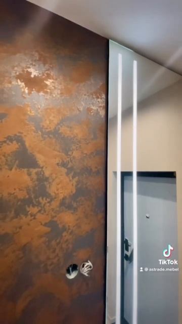 Передпокій від АСтрейд. Матеріал фасадів AGT , фурнітура Blum , ручки профільні. Дзеркало з led. смотреть онлайн