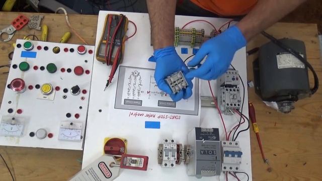 Start Stop Motor Control wiring(PLAYLIST IN DESCRIPTION) смотреть онлайн