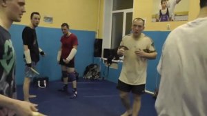 Валерий Крючков  С А О Стрела  Противодействие ударам ножом обратным хватом на коротких дистанциях