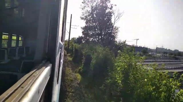 Проезд по ЖД мосту. смотреть онлайн
