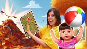 У куклы украли велосипед. Тойклаб отправляется на поиски по подсказкам! Видео для детей