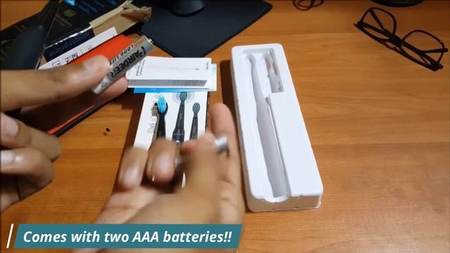 ORACURA SB100 Sonic Battery-Operated Electric Toothbrush Unboxing & Quick Review. смотреть онлайн