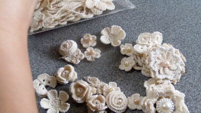 My crochet works and crochet flowers смотреть онлайн