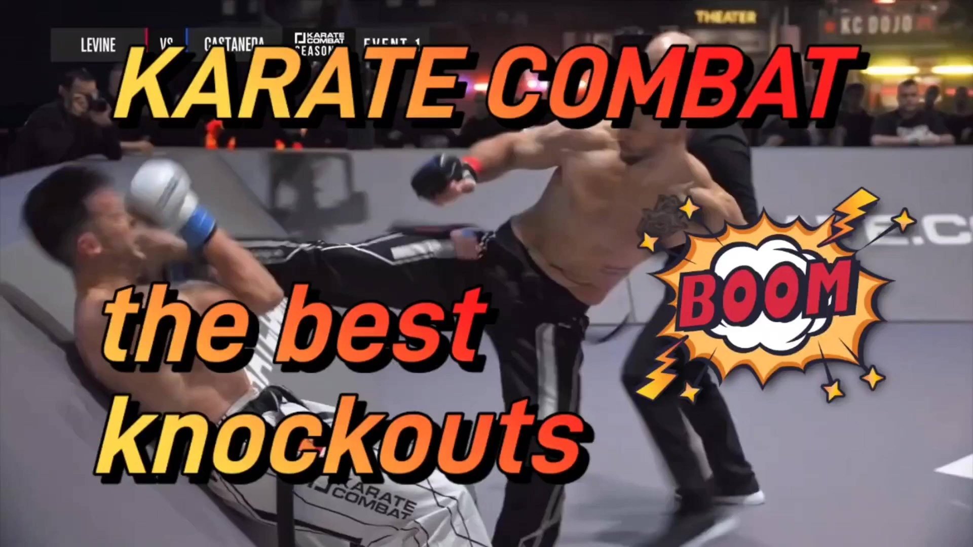 КАРАТЭ КОМБАТ. Лучшие нокауты.