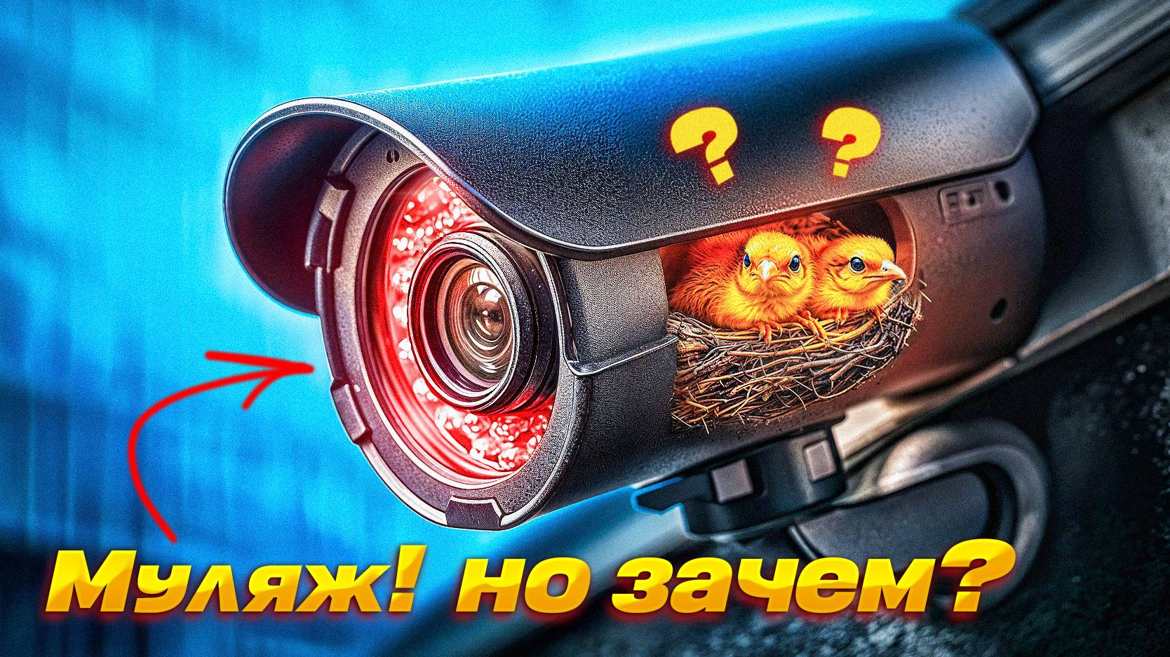 Зачем нужен муляж камеры видеонаблюдения? смотреть онлайн