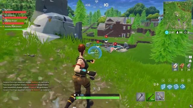 Fortnite: Triple Kill | Снято с помощью GeForce смотреть онлайн