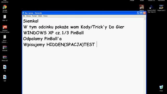 Triki Do Gier Windows XP [Pinball] смотреть онлайн