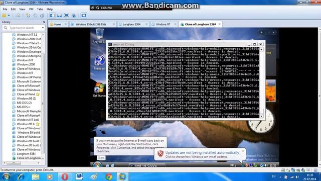 Destroying Microsoft Longhorn build 5384 смотреть онлайн