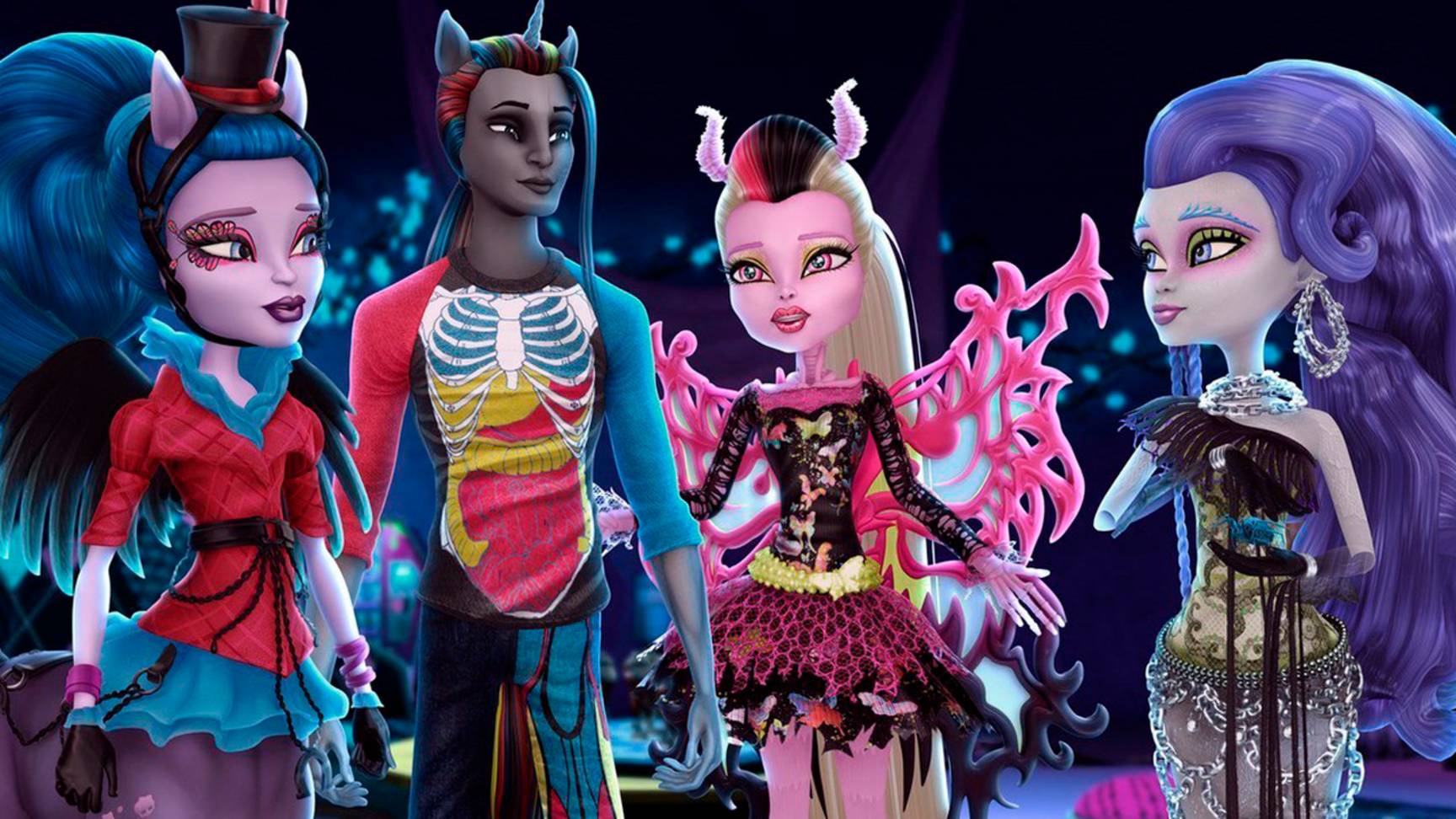 Школа монстров: Монстрические мутации (2014) / Monster High: Freaky Fusion смотреть онлайн