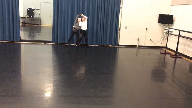 UB Dance Modern 3 Final Practical Contact Improvisation Partner 2 смотреть онлайн
