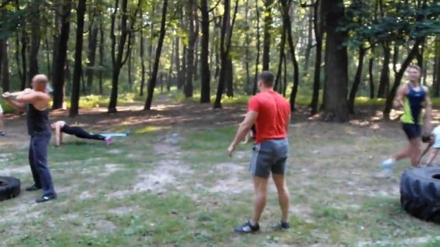 Кроссфит на природе. CrossFit