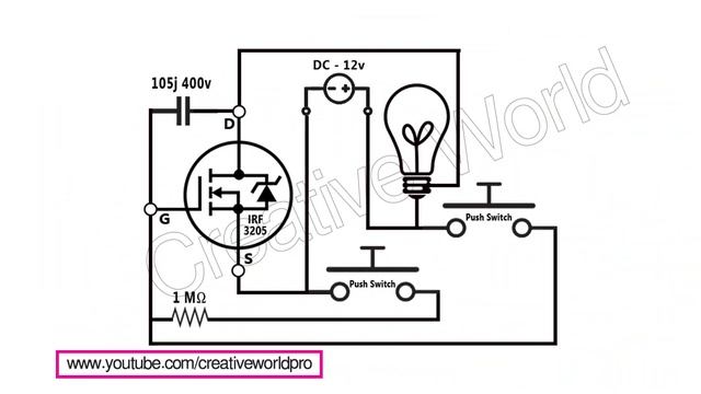 How To Use MOSFET As A Variable Resistor - IRF 3205 смотреть онлайн