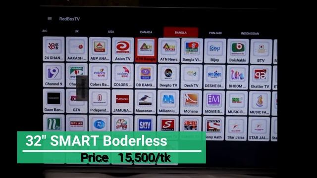 32 Inches Smart Borderless Sony Plus TV смотреть онлайн