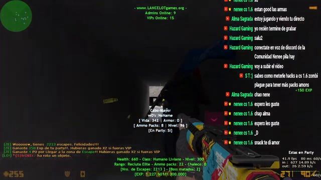 Counter - Strike 1.6 Zombie Escape LANCELOTgames.org - DIRECTO Parte 58 смотреть онлайн