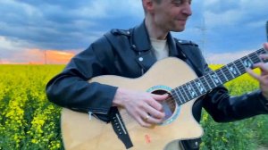 Лететь — Амега (Антон Беляев) фингерстайл кавер на гитаре + табы