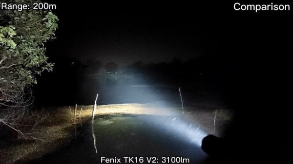 NEXTORCH TA30C MAX, 3000 Lumens One-Step Strobe Tactical Flashlight, 390 meters beam distance