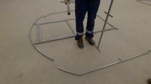 Сборка - теплица Дачница Крепость усиленная