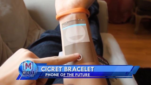Cicret Bracelet смотреть онлайн