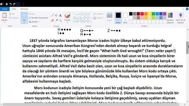 Mors alfabesi hakkında araştırma yapınız ve edindiğiniz bilgileri defterinize yazınız смотреть онлайн