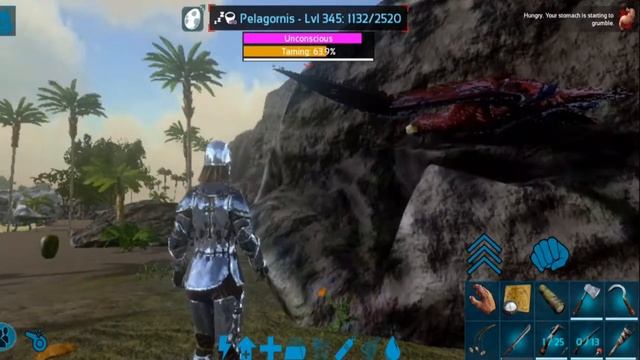 How To Tame Pelagornis In Ark Mobile|| How To Play And Tame In Brutal смотреть онлайн