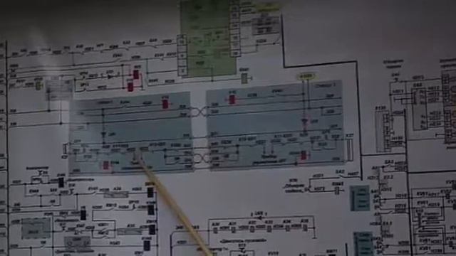 Схема 3ЭС5К подём ТКП