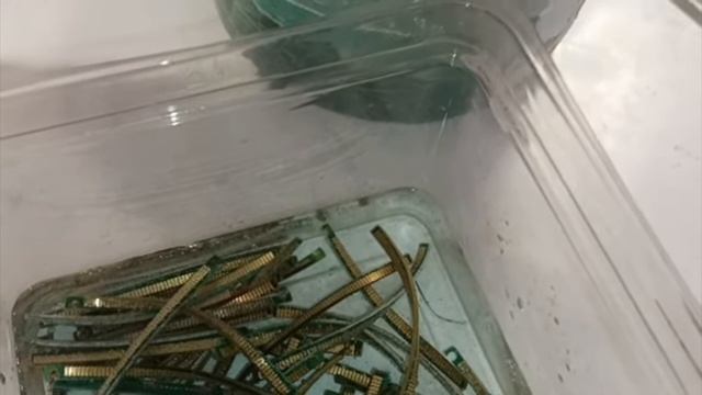 снятие позолоты,простой метод. смотреть онлайн