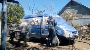 Как подготовить и покрасить Газель ГАЗ Соболь Бизнес фургон