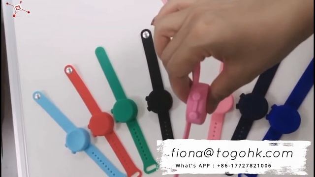 Силиконовый браслет с дезинфицирующим средством для рук смотреть онлайн