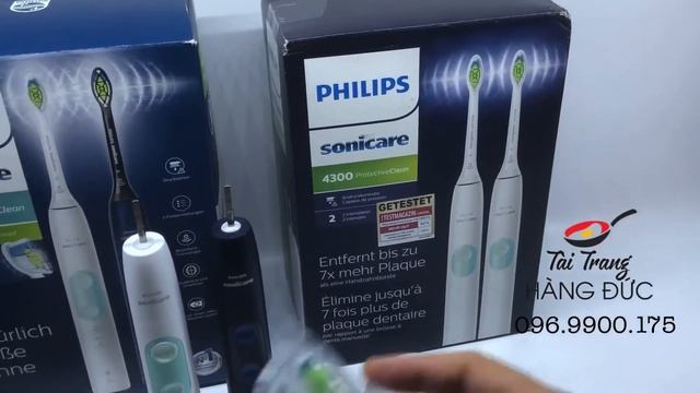 Bàn chải đánh răng siêu âm Philips sonicare ProtectiveClean đầu bàn chải W2 HX6807/35, HX6851/34 смотреть онлайн