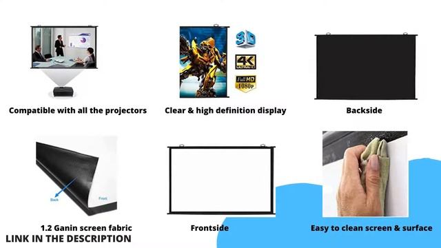 ✅✅Top 5 Best Motorized Projector Screen in India 2021 - Ismart Device смотреть онлайн