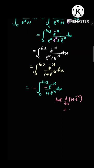 Integration of 1/(e^x+1) |@goymath смотреть онлайн