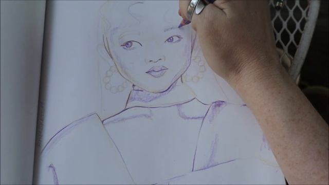 Drawing with a Local Art Museum || ART TIME LAPSE || Fort Smith Regional Art Museum's RAMSketch смотреть онлайн