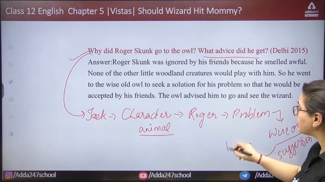 Should Wizard Hit Mommy | Previous Year Questions | Term 2 Exam | Class 12 English Chapter 5 смотреть онлайн