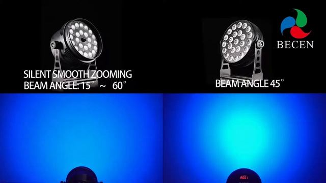 24x6in1 led flat par light and 24x6in1 zoom led par light смотреть онлайн