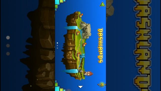 Играем в Геометрии даш Ворд 1 глава! смотреть онлайн