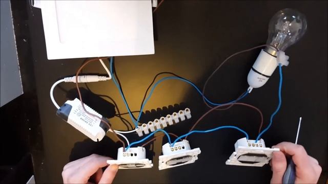 I LumoS 3 Way Touch Glass LED Light Switch Wiring and Pairing Instructions смотреть онлайн