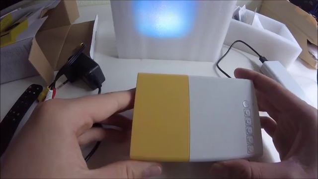 LED Projektor Unboxing und Test смотреть онлайн