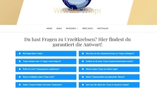 Ich beantworte deine Frage zu Urzeitkrebsen! // Welt der Triops - erfolgreich Urzeitkrebse züchten смотреть онлайн