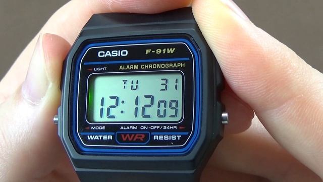 Casio A168W Digital Quartz Watch