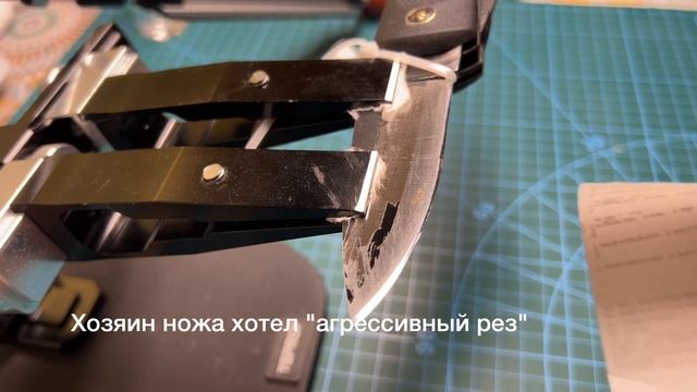 Заточка охотничьего складного ножа Browning 600 смотреть онлайн