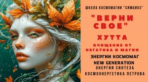 КОСМОМАГ. "ВЕРНИ СВОЕ" - КАНАЛ ХУТТЫ ПРОТИВ НЕГАТИВА И МАГИИ.