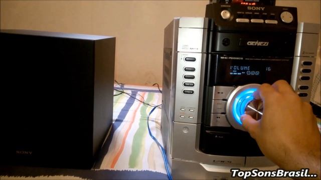 Apresentação do mini system Sony MHC - RG - 590S e minhas Impressões dele. смотреть онлайн