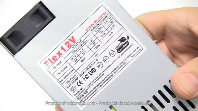Fuente de alimentación 1U 200W Flex distribuido por CABLEMATIC ® смотреть онлайн